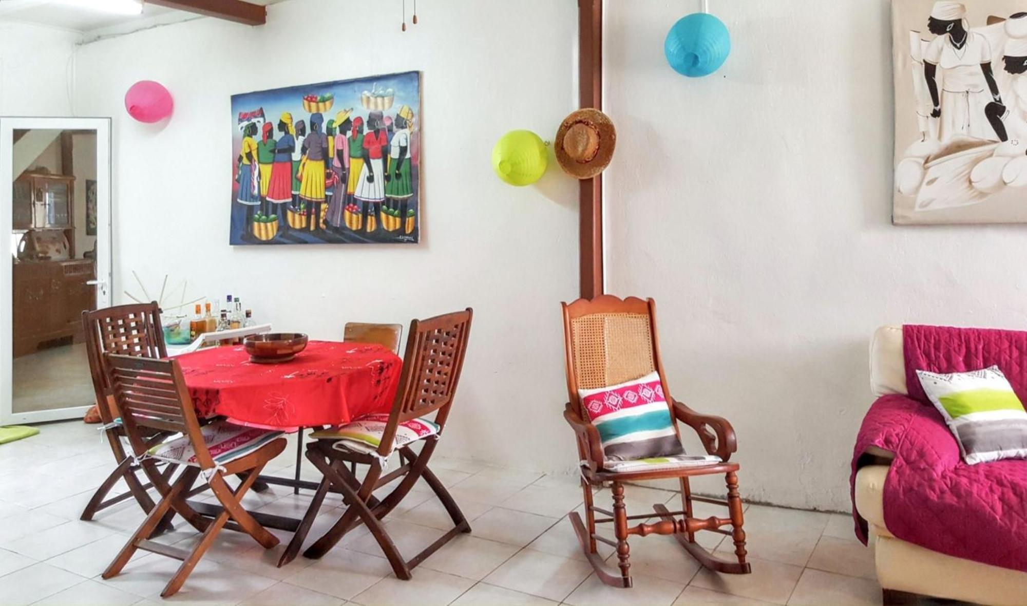 Maison De Charme A Saint-Pierre Avec Vue Sur Mer Et Montagne מראה חיצוני תמונה